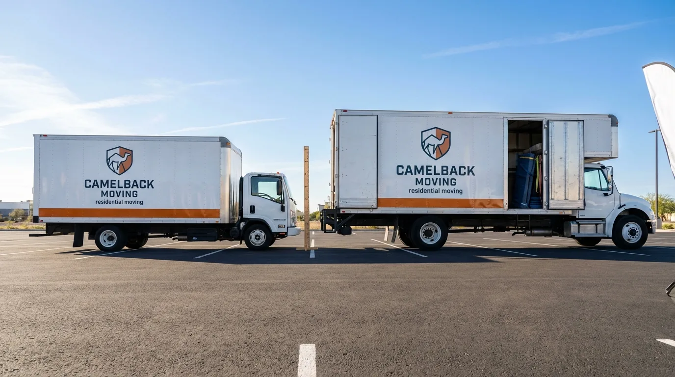 Moving truck size capacity guide in Saint Simons Island